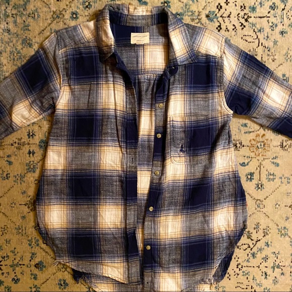 American Eagle oversized flannel - Picture 1 of 7